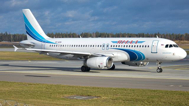 VP-BCN:Airbus A320-200:Ямал